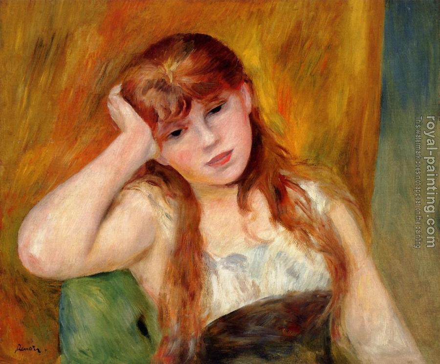 Pierre Auguste Renoir : Young Blond Woman
